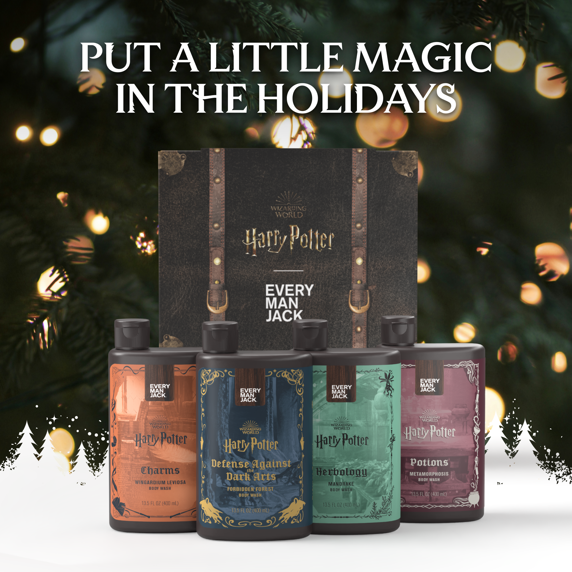 Harry Potter Body Wash Collector's Set