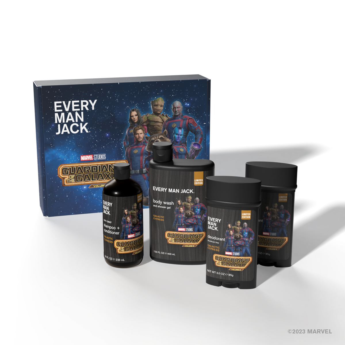 Every Man Jack + Marvel deals Body Wash Collector's Edition