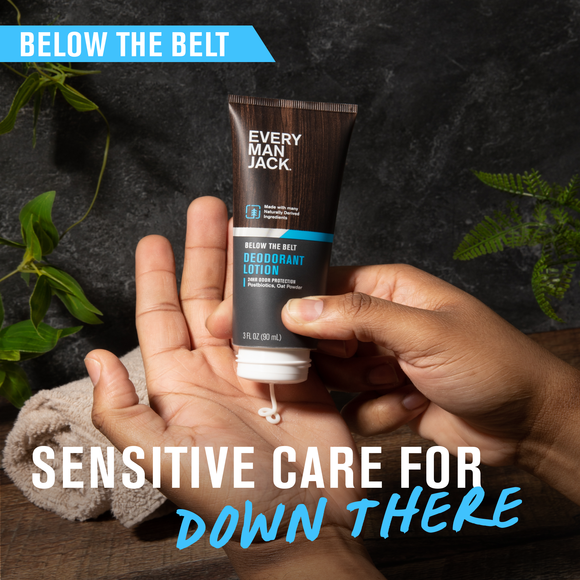 Below the Belt Deodorant Lotion